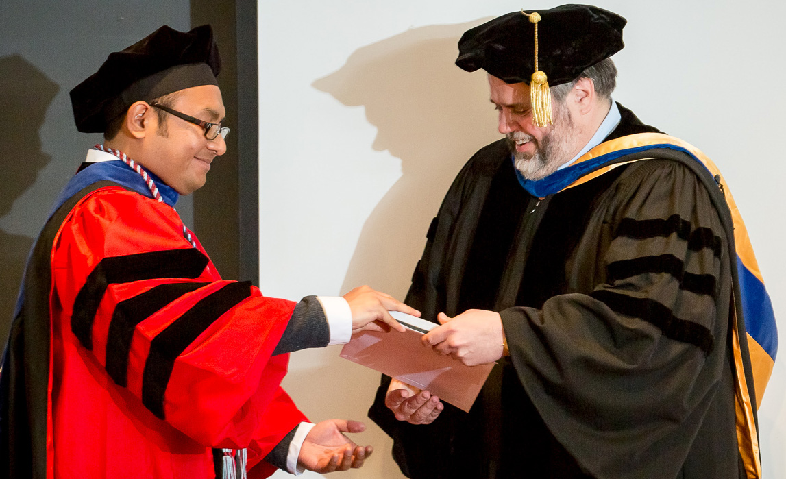 Dr Michael Byrom Graduates with PhD - The Baird Institute
