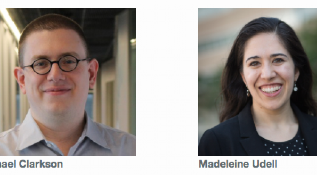 Data Science for All professors Michael Clarkson and Madeleine Udell.