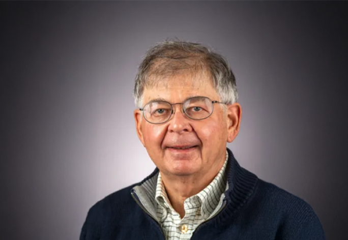 A color photo of David Ruppert in front of a gray background