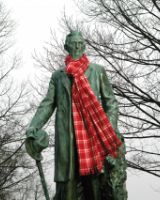 Ezra Cornell statue