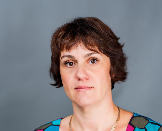 A color portrait of a woman.