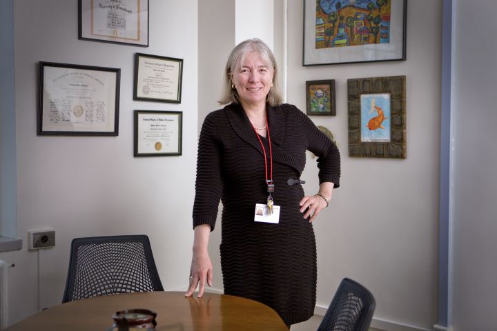 Dr. Monika Safford (photo by John Abbott/Weill Cornell Medicine)