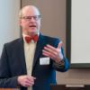 Charles McCulloch, a Cornell Stats alumni (PhD '80) and currently of the University of California-San Francisco, presents "small thoughts on Big Data" during the 2017 Cornell Day of Statistics.