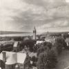Old Cornell photo of Cayuga Lake panorama