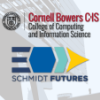 The Cornell Bowers CIS logo over the Schmidt Futures logo