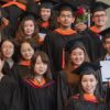 Cornell Statistics graduates at the 2018 Commencement ceremony.