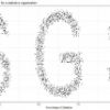Scatterplot where the points spell out the letters "SGS"
