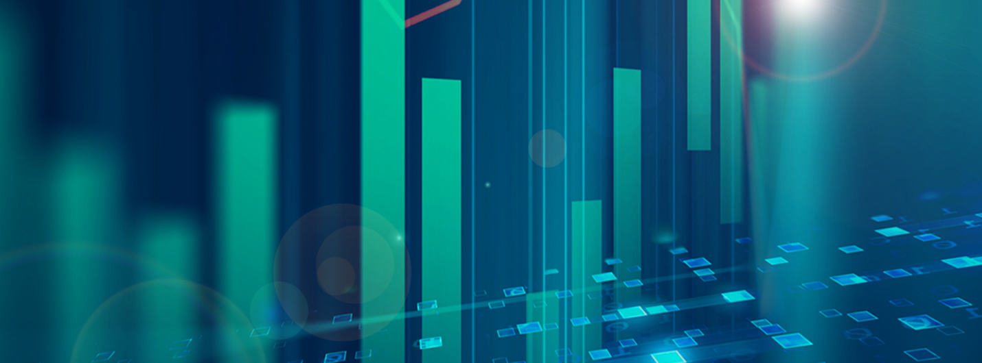 A color graphic showing the concept of data science.